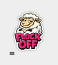 Funny Cheeky Novelty Sticker For Adults - Sheep Pun