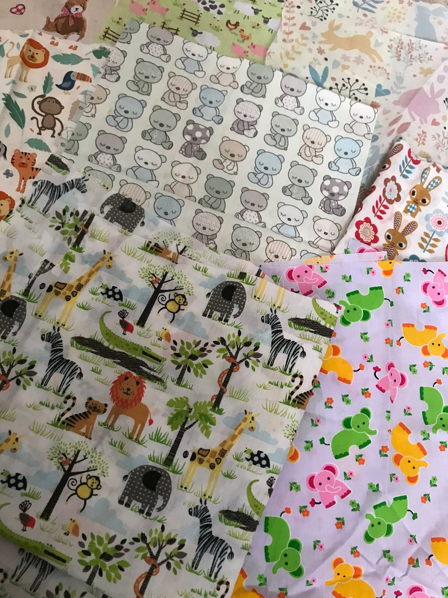 Stash buster nursery fabrics