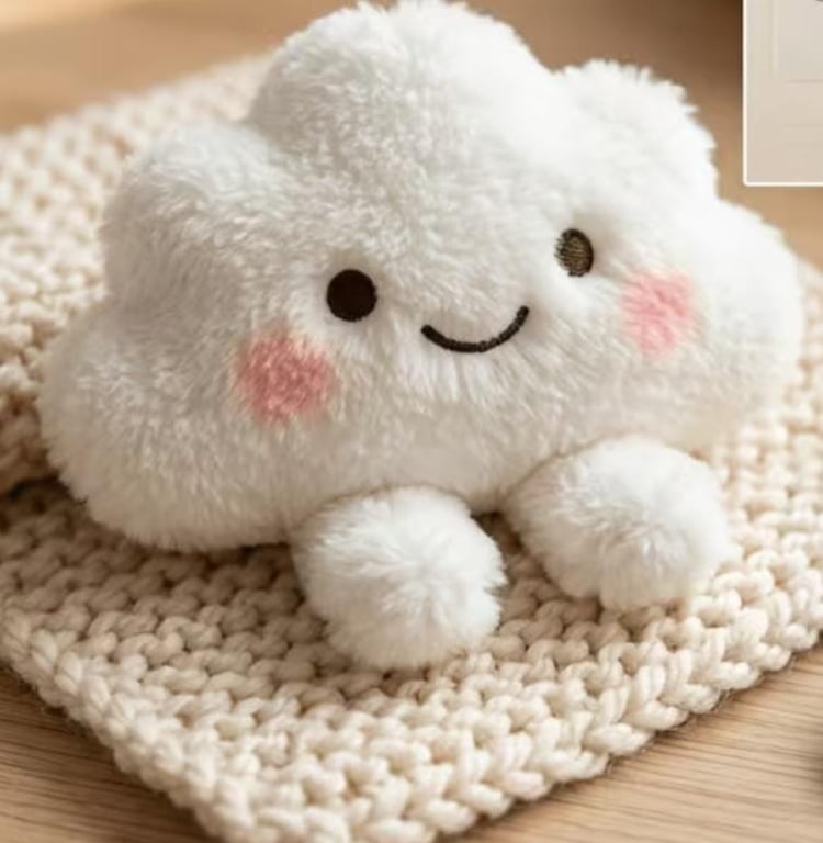 Cloud Thin Acrylic Sewing Template