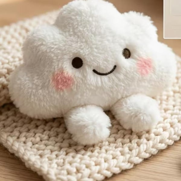 Cloud Thin Acrylic Sewing Template