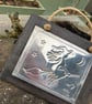 Witch on Broomstick Hanging on Slate - Image 2