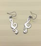 Treble Clef Earrings - Image 3