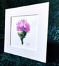 Thistle- Original Watercolour Painting - Image 2