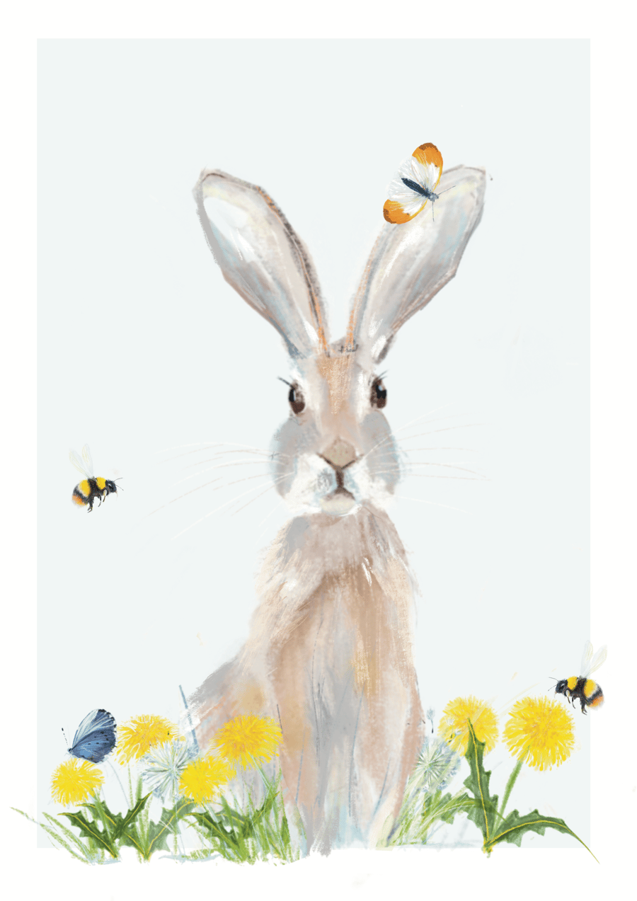 Art Print Rabbit 