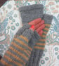 Hand knitted fingerless mitts  - Image 5