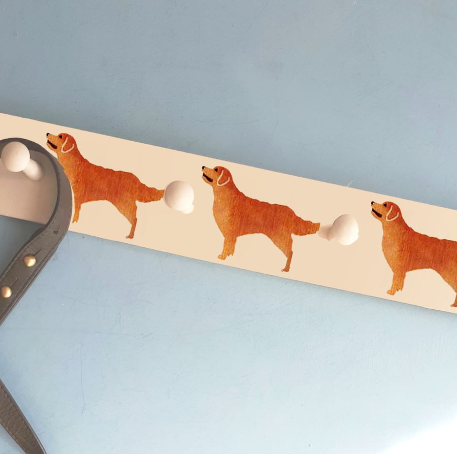 Golden Retriever Coat Peg