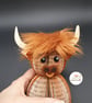 Highland Cow made from a book - Desk Buddy - Image 9