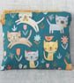 Small purse, coin purse, cats - Image 9