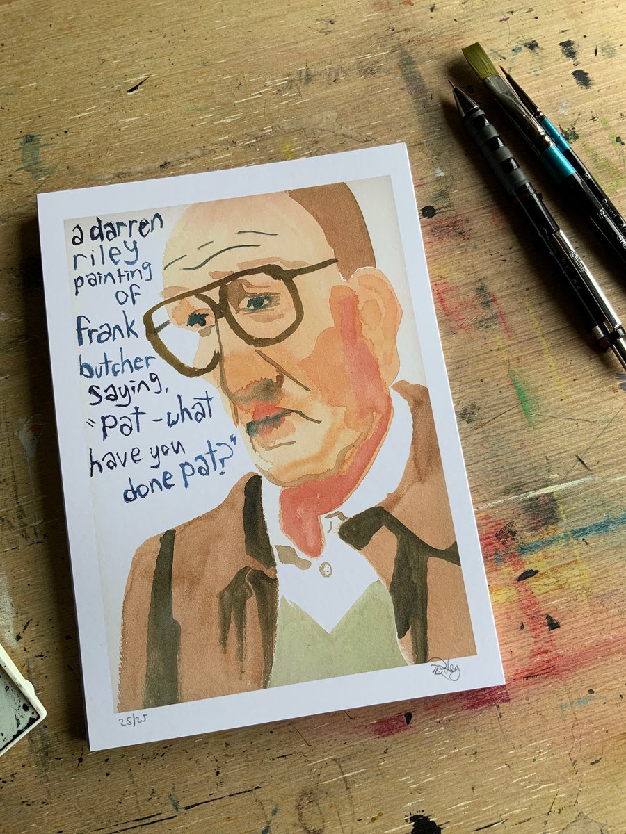 Sad Frank - A5 Print