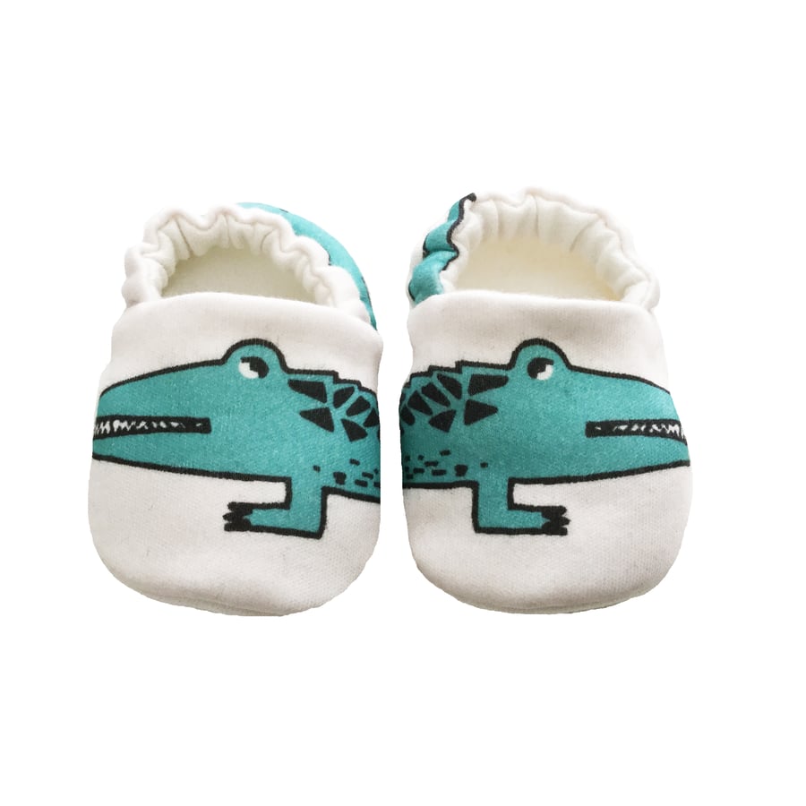 Baby Shoes Crocodiles 1st Walkers Organic Kids Slipper Pram Shoes Gift Idea 0-9Y