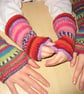 Really Easy Fingerless Gloves and Cowl Digital Knitting Pattern - Image 3