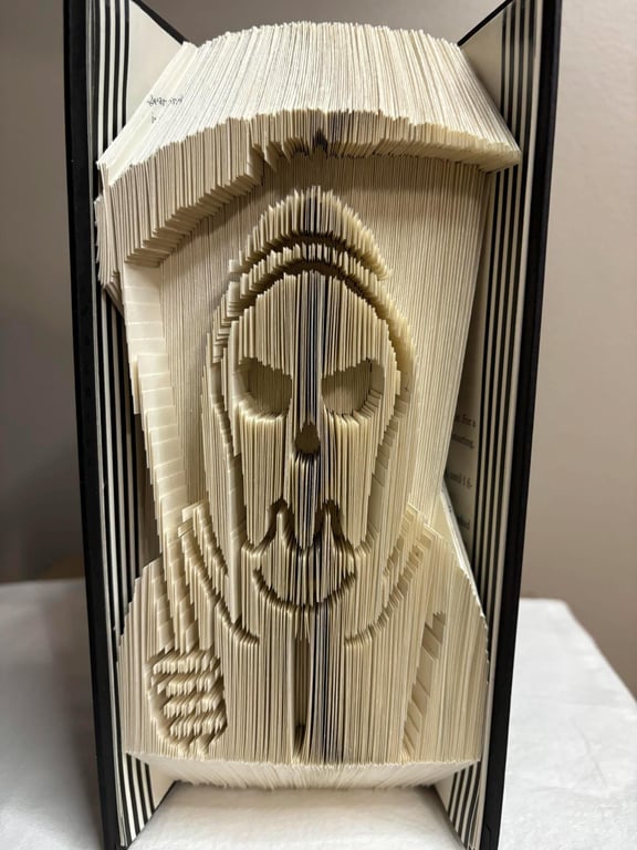 Grim Reaper COMBI Book Folding Pattern - EMAILED PDF PATTERN