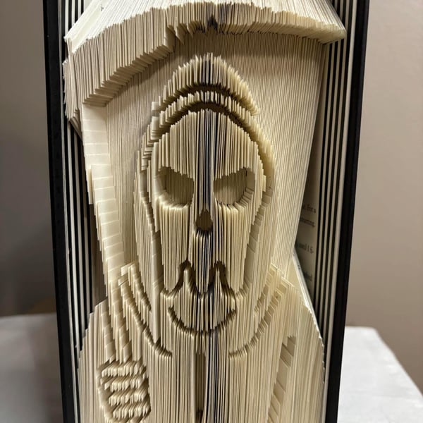 Grim Reaper COMBI Book Folding Pattern - EMAILED PDF PATTERN