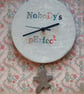 'Nobody's Perfect' Pendulum Clock - Image 1