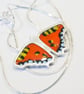 Tortoiseshell Butterfly necklace - Image 7