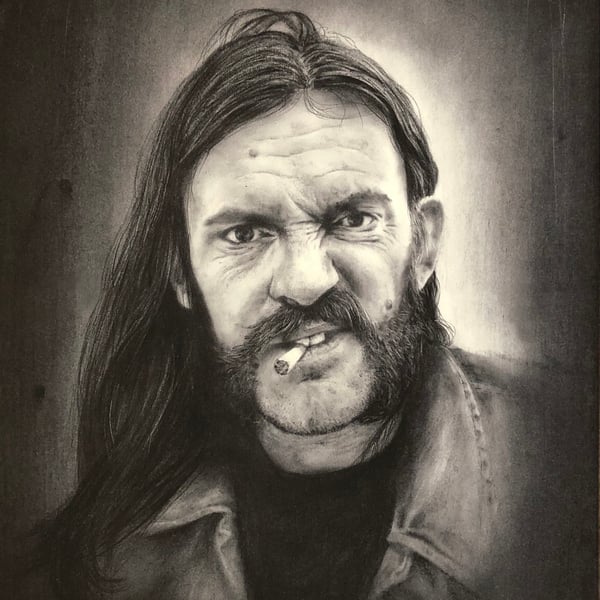 Lemmy portrait art print