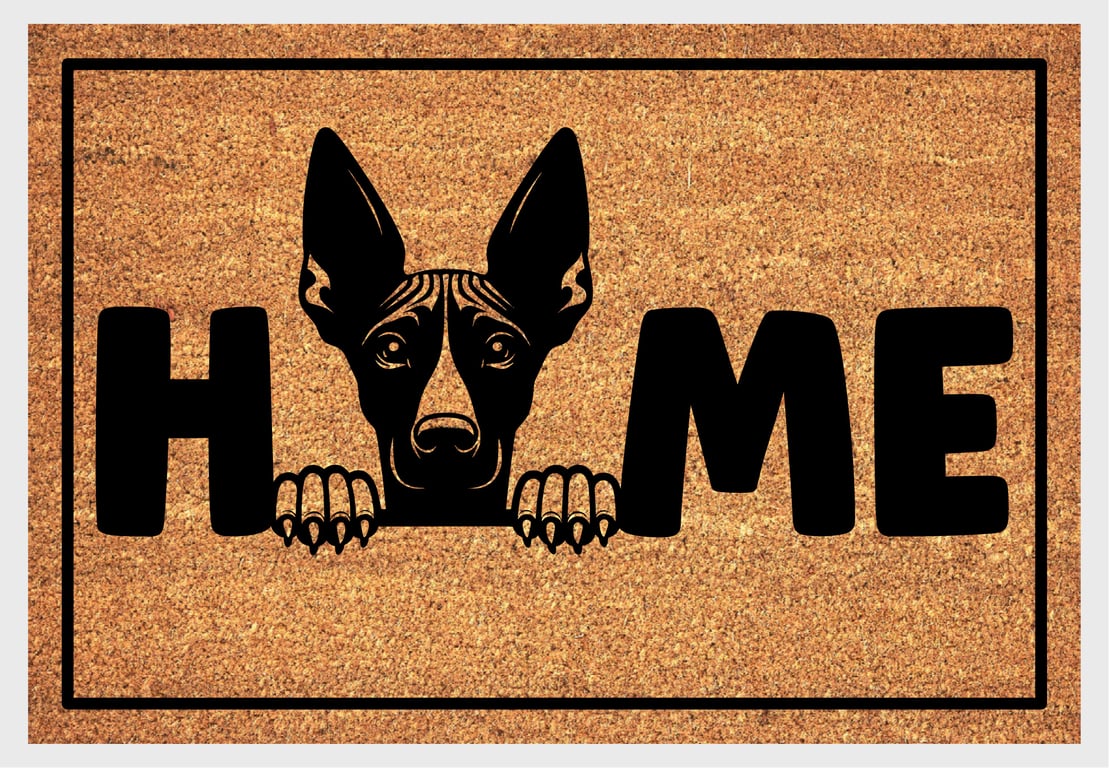 Pharaoh Hound Home Door Mat - Pharaoh Hound Dog Doormat - 3 Sizes