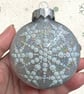 Hand painted dot painted Christmas Ornament
