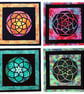 Rose Window B Pattern Art Quilt Panel - Image 7