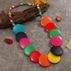 Wooden Discs Necklace