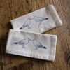 Pair of Seagull Organic Cotton Napkins with Gift Bag