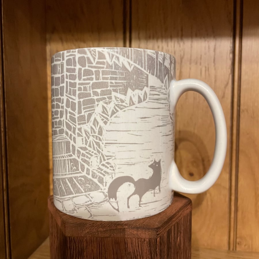 Fox at the well Mug