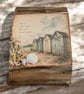 Wooden Coastal Beach Huts Wall Plaque Rustic Seaside Welsh Poplar Wood Art Sign. - Image 8