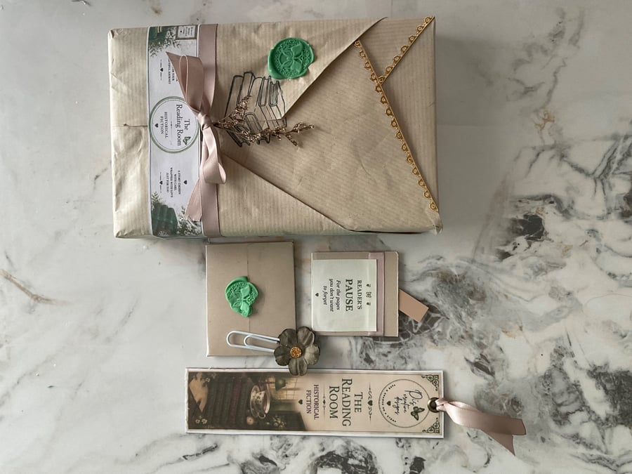 Blind date with a book gift- historical fiction mystery book gift