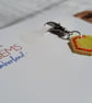 Letter C Keyring or Bag Charm - Image 2