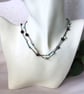 Mixed Gemstone Necklace or Wrap Bracelet on Waxed Cord - Image 7
