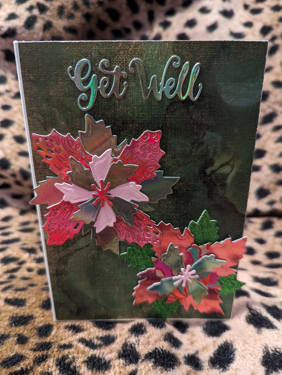 Gorgeously green get well card