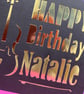 Personalised Cello or violin Birthday Card - Image 3