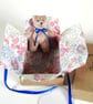 Tiny ted in a box, letterbox gift 'random act of tiny furry kindness' - Image 8