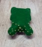 Felt Art Doll Floral Frog Pink - Image 5