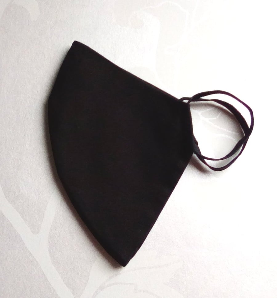 Face Mask Black shaped