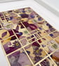 Isabella plantation - botanical mondrian -  pressed flower art - Image 7