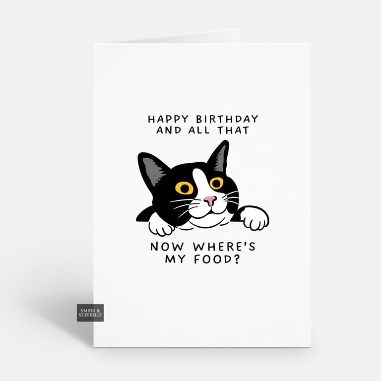 Unique Funny Birthday Card For Him Or Her 