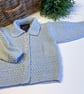 Designer Hand Knitted Long Length Cosy Cardigan 9-18 months - Image 6
