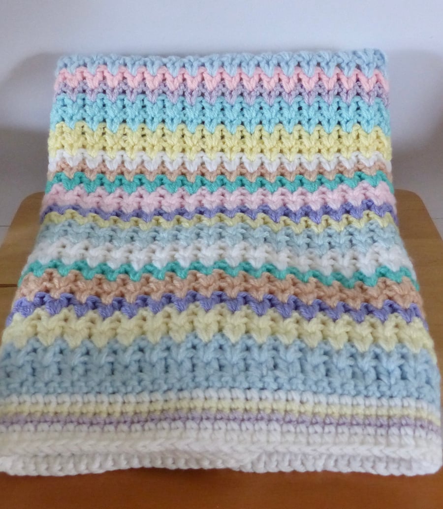 Crocheted Baby Blanket
