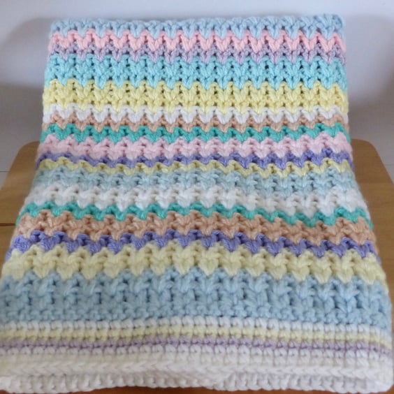 Crocheted Baby Blanket