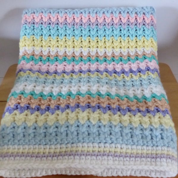 Crocheted Baby Blanket