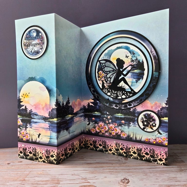 Fairy Birthday Card - Wishing You A Magical Birthday 