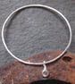 Silver Bangle, Pebble Bangle - Image 2