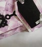 Lilac Purple Diamond and Black Handbag Style Gift Box  - Image 4