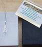 Rainbow Moonstone Celtic knot Pendant. June Birthstone - Image 5