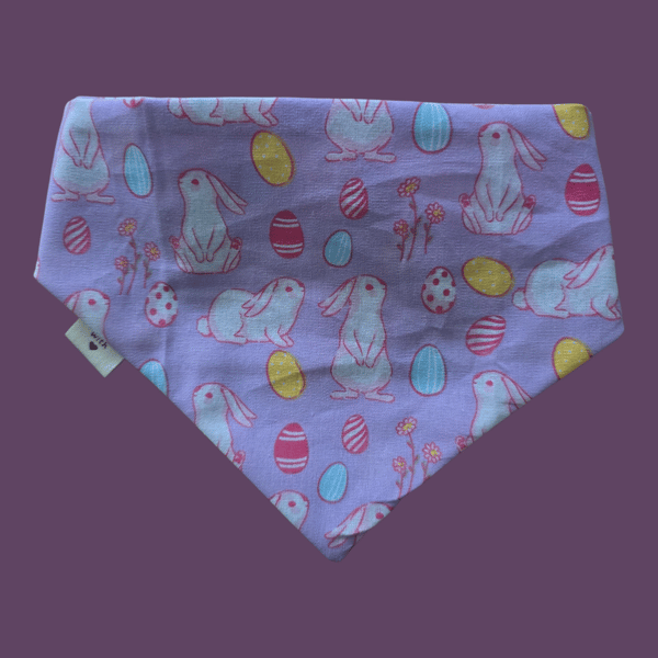 Medium easter  dog bandana 