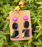 Striking Multicolour Dangle Earrings - Image 1