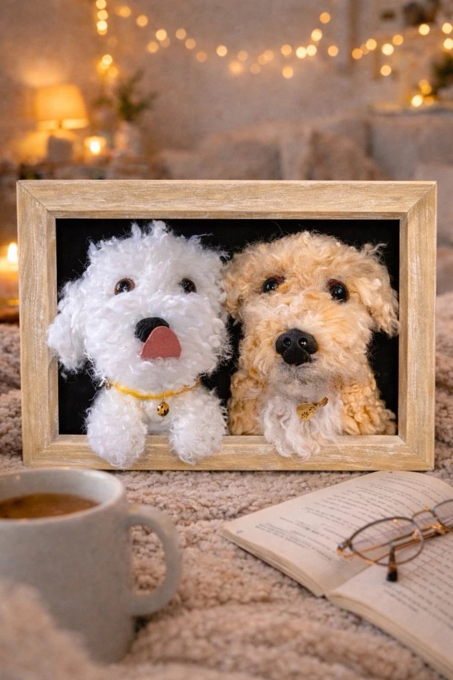 Double 3D pet portraits 