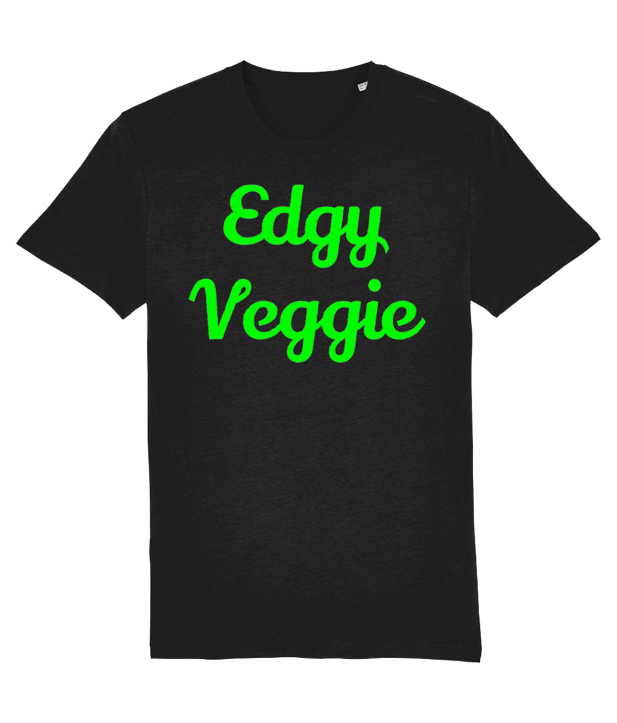 Edgy Veggie Vegan Unisex T Shirt