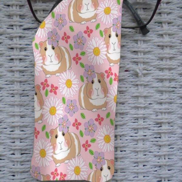 Pink Guinea Pigs Glasses Case 